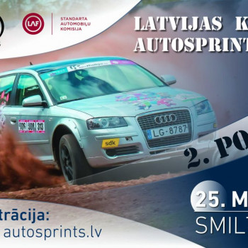 Latvijas kauss autosprintā 2024 2.posms    25.05.2024. Smiltenes autotrasē.